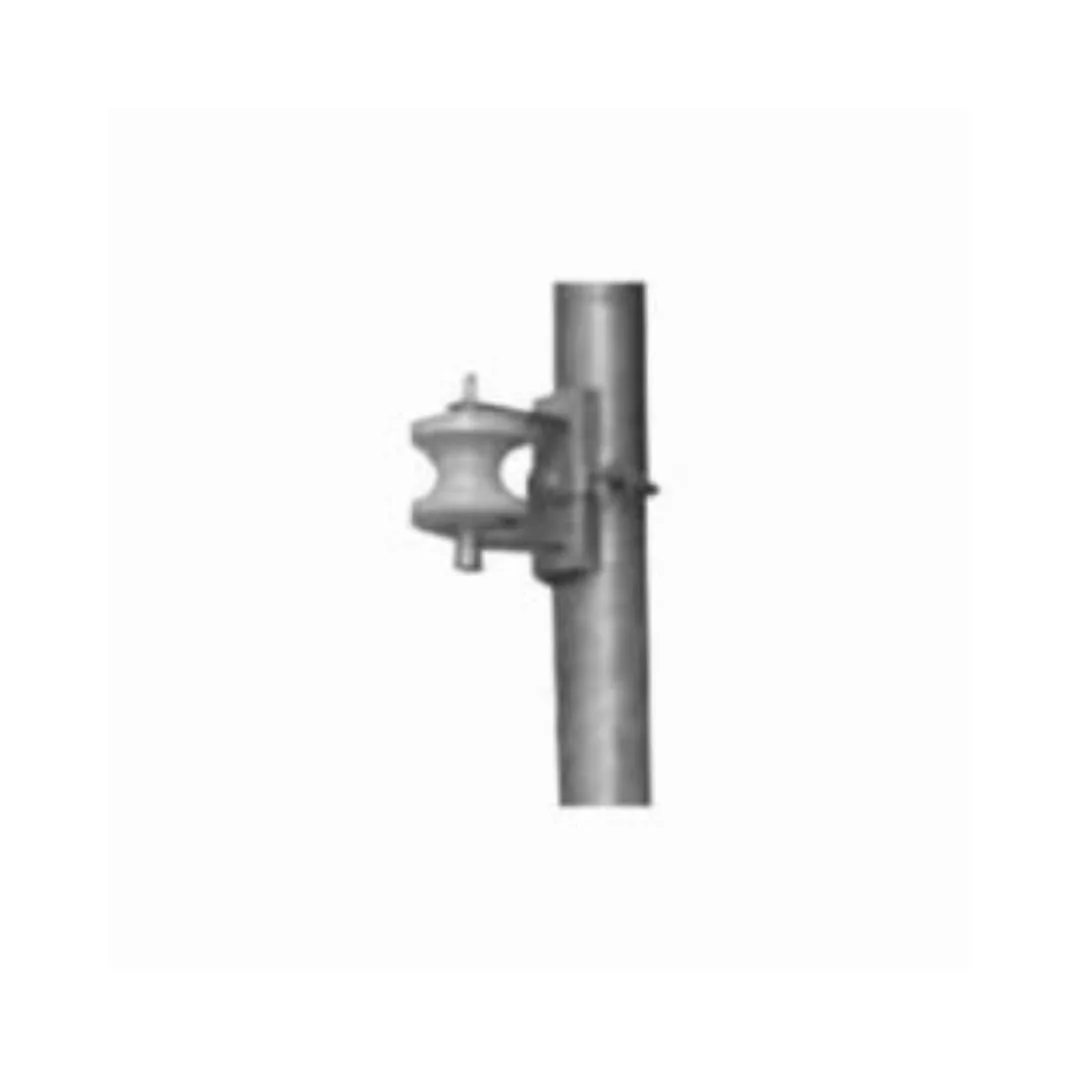 Hydel 2510 - 10 Foot Long Service Entrance Mast - 2.5" O.D. High Tensile Steel Tubing Triple Galvanized - Rustproof — Hydel (5in, 2in)