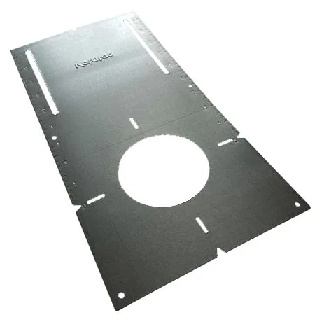 Votatec 3.5 Inch Galvanized Pot Light Mounting Plate — VOTATEC (5in, 19in)
