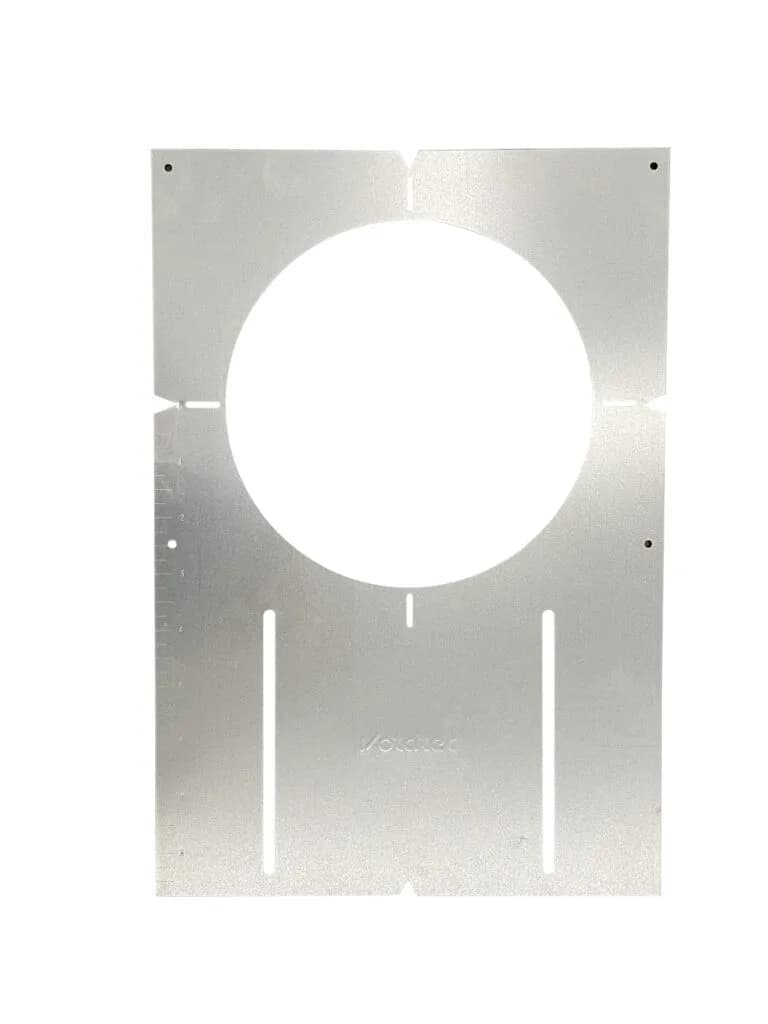 Votatec 6 Inch Galvanized Pot Light Mounting Plate — VOTATEC (6in, 22in)