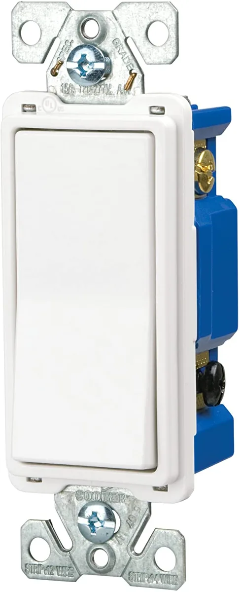 Eaton 7504W-BOX 15-Amp, 120-Volt Standard Grade 4-Way Decorator Switch — EATON