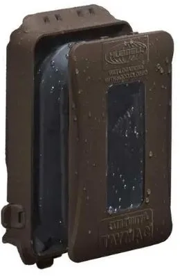 Taymac ML500ZCN Hubbell 1-Gang Weatherproof In-Use Cover, Expandable, EXTRA DUTY®,  Bronze — Hubbell (1in, 3in)