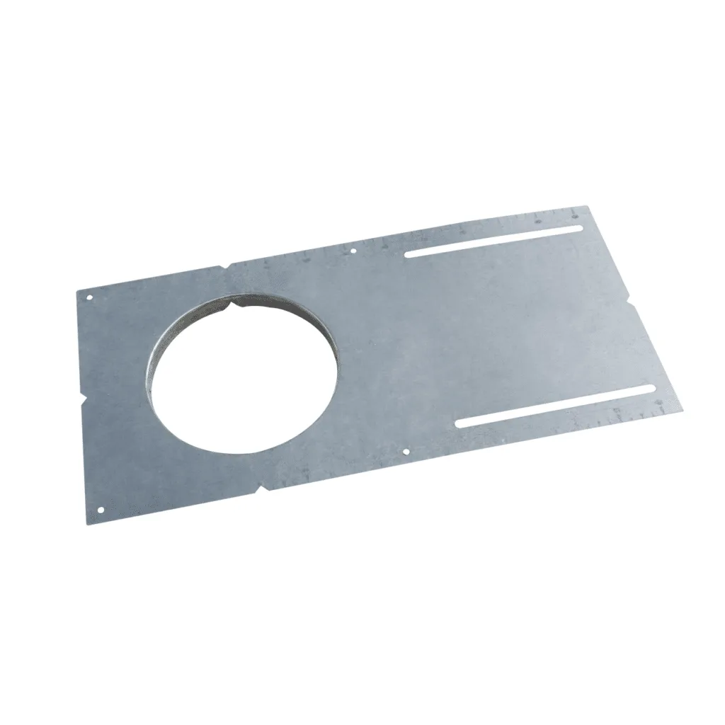 Votatec 4 Inch Galvanized Pot Light Mounting Plate with Lip — VOTATEC (4in, 19in)