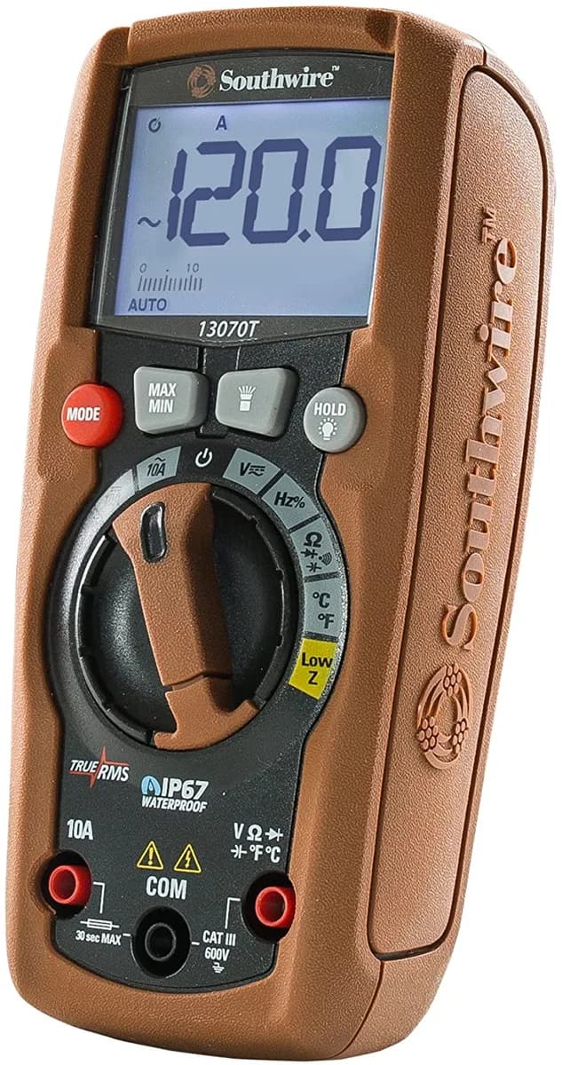 Southwire Multimeter, Auto Restro 13070T — Southwire