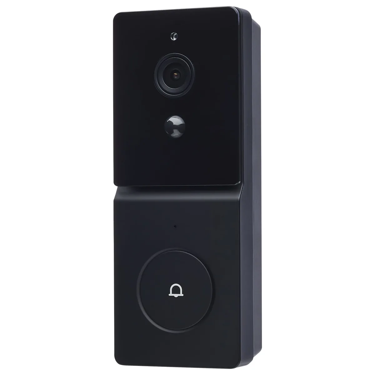 SATCO 65-936 Smart Wireless Video Doorbell Security Camera Black — Satco