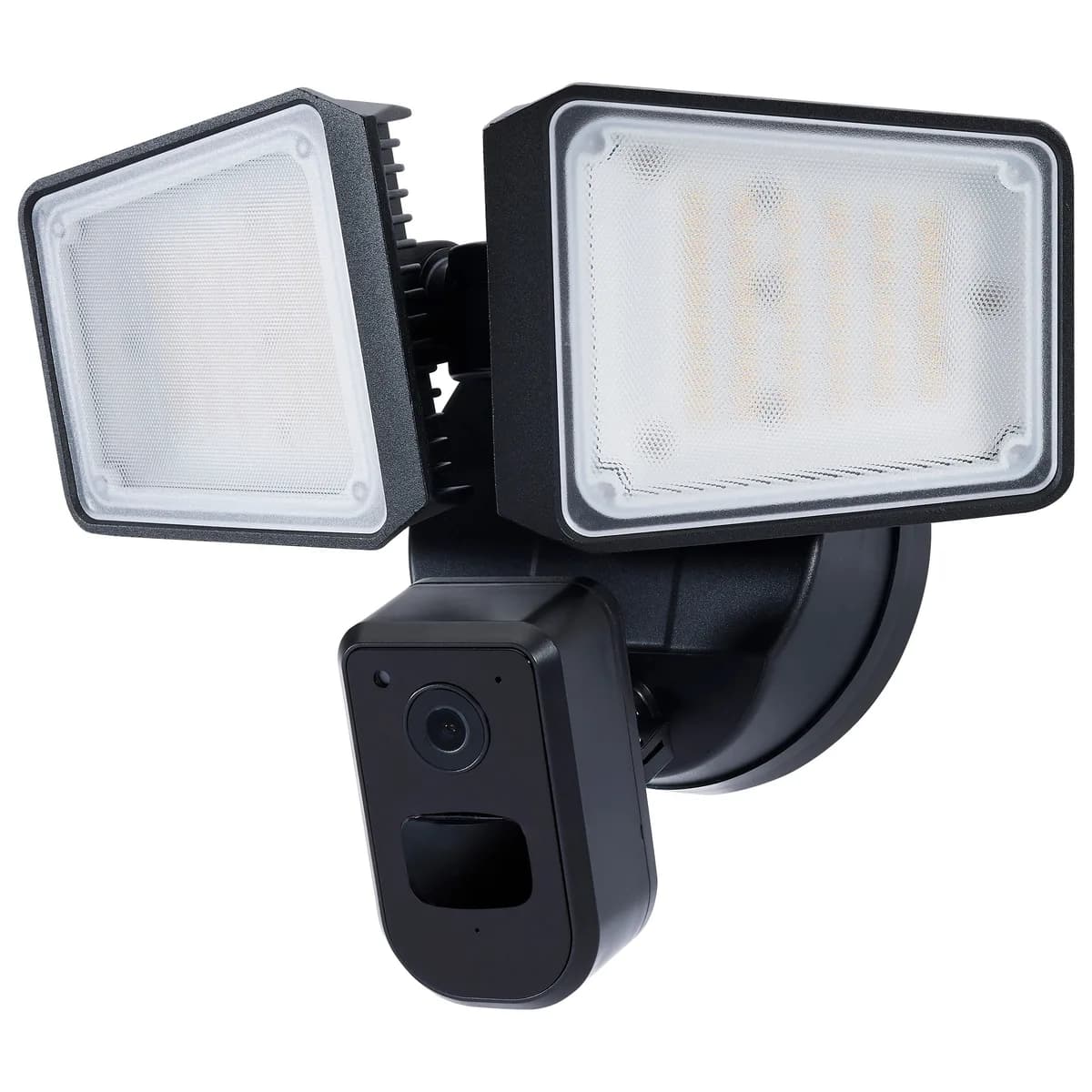 SATCO 65-921 SMART Security Flood Light with Camera – 36W Tunable White Black — Satco (36W, 3000K)