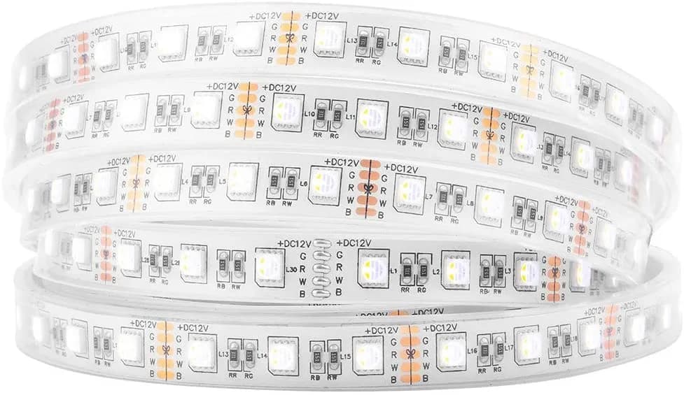 (5m) 24V SMD5050 Warm White+RGB+White 5 Colors in 1 LED Strip Light- UL Certified — Certified (8W, 6500K)