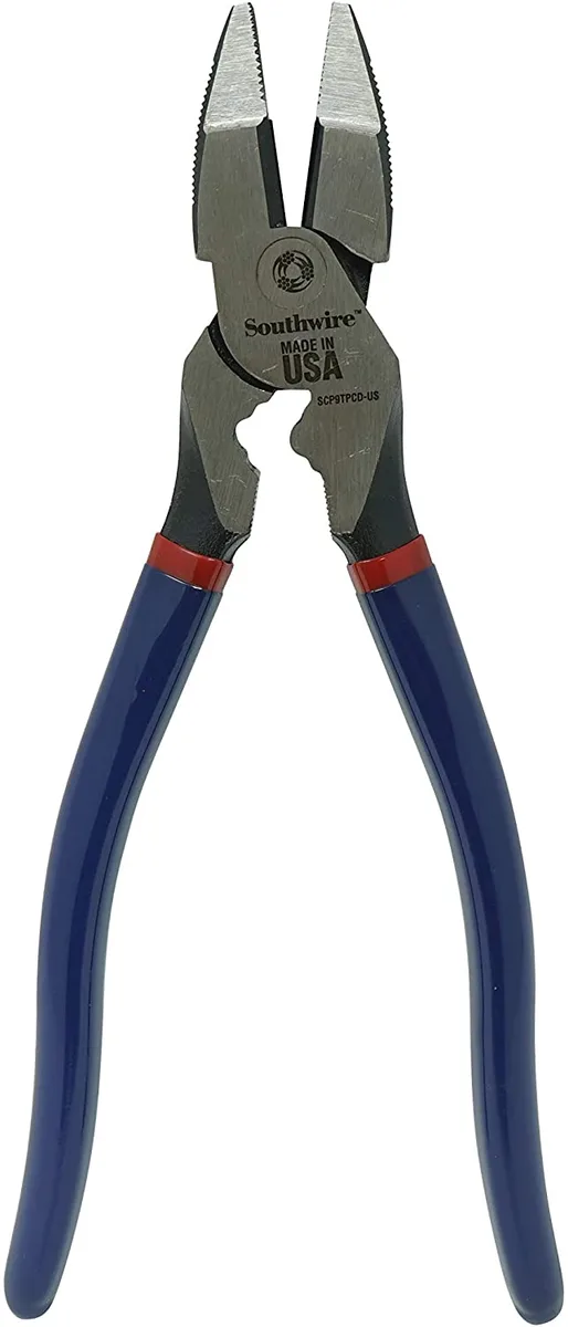 Southwire Tools SCP9TPCD-US 9" Hi-Leverage Side Cutting Pliers — Southwire (9in)