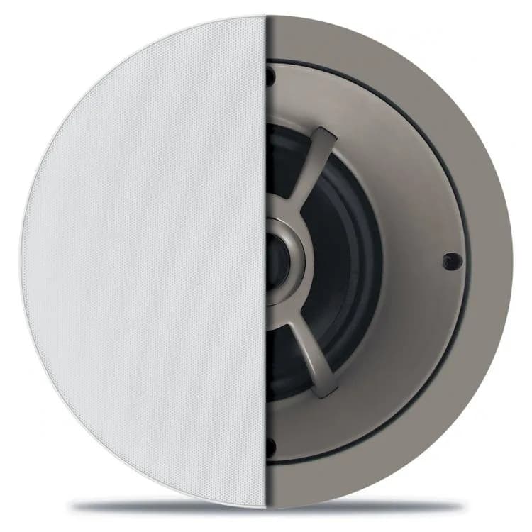 Proficient In-Ceiling LCR Speakers "Angled" with 6.5" Polypropylene Woofer, 1" Pivoting Soft-Dome Tweeter — Proficient (1W, 100W)