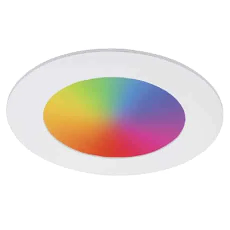 Votatec VO-RP4W10-120-WIFI 4 Inch Round Smart WiFi RGBCW Slim LED Panel Pot Light 10W 120V — VOTATEC (10W, 2700K)