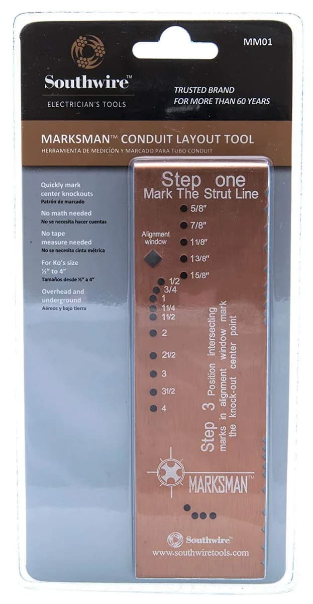Southwire MM01 Marksman Conduit Layout Tool — Southwire (2in, 4in)