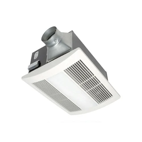Panasonic WhisperWarm Lite 110 CFM Ceiling Exhaust Fan with Light and Heater, Quiet, Energy Efficient and Easy to Install — Panasonic (13W, 4W)
