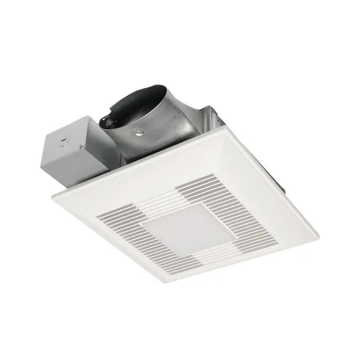Panasonic FV-0510VSL1 WhisperValue DC Exhaust Fan/LED Light and Night Light — Panasonic (8in, 2in)