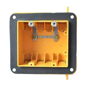 Vapor proof Two Gang non-metallic switch and outlet box — Ortech