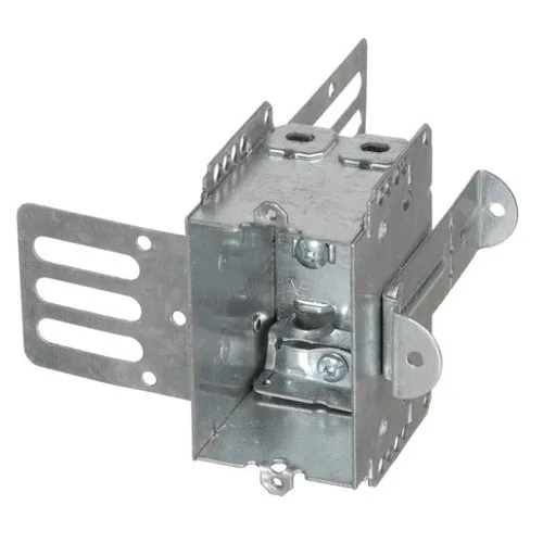 2104-LSSAX 2 1/2″ Deep Non-Gangable Steel Stub Box — Vista (2in, 8in)
