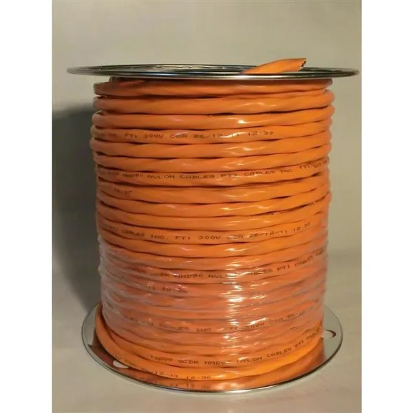 Wire 30-Amp 300-volt 75m 10/3 Orange Romex (By-the-Roll) — Southwire