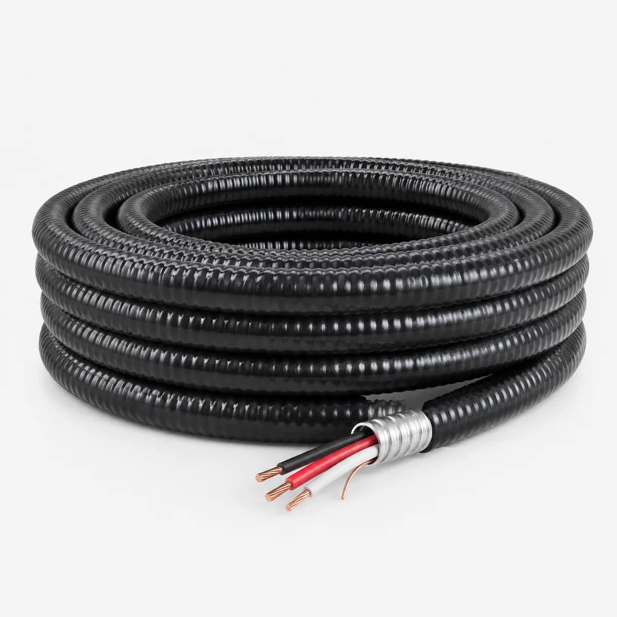 14/3 TECK90 Copper Armoured Cable with Ground – Sold Per Meter — Certified (2in)