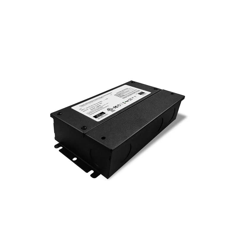 60W 24VDC Class 2 Triac dimmable 100-277VAC constant voltage LED driver + PWM signal — Certified (60W)
