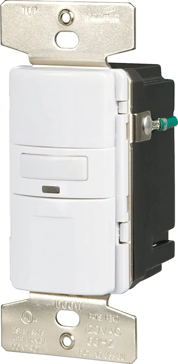 Eaton OS310U-W Core Savant Motion Sensor Switch, White — EATON (1000W)