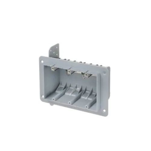 Plastic Device Box, 3-Gang — Vista