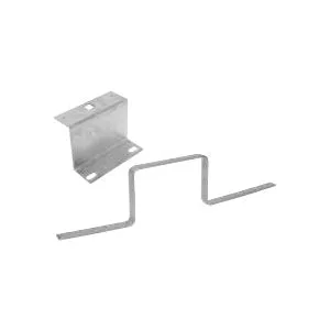 Hydel 5061 - Brick Spacer - Top Hat Style - Galvanized — Hydel (2in)