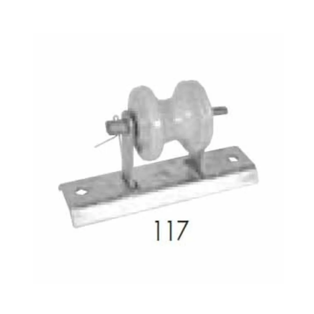 Hydel 117 - Flat Mount 200 Amp Heavy Duty Triplex Cable Rack — Hydel