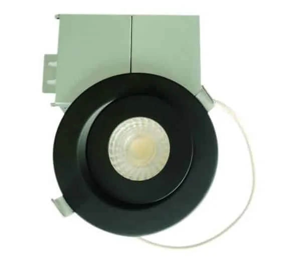 Votatec DL4-148-9BK5CS 3.5 Inch Black Multi-Directional LED Pot Light 9W 5CCT 120V — VOTATEC (9W, 2700K)