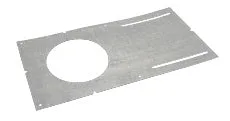 4" Rough-in/Smash Plate 16" Galvanized Steel cETL — Certified (4in, 16in)