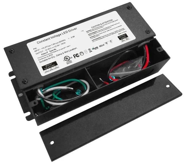 192W 24VDC Non-dimmable Class P Type HL Class 2 constant voltage LED driver UL/cUL, — Certified (192W, 180W)