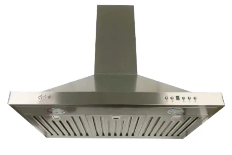 Cyclone Alito Collection SC319 30" Wall Mount Range Hood Kitchen Exhaust Fan With Mesh Filters — Cyclone (1.4W, 300W)