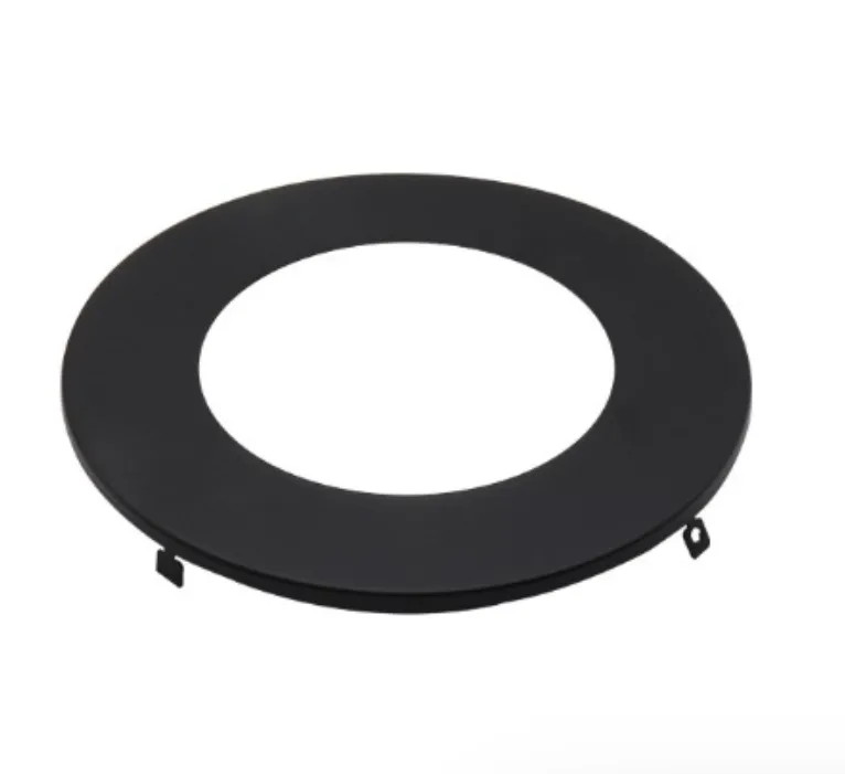 Votatec 4 Inch Black Pot Light Trim Ring — VOTATEC (4in)