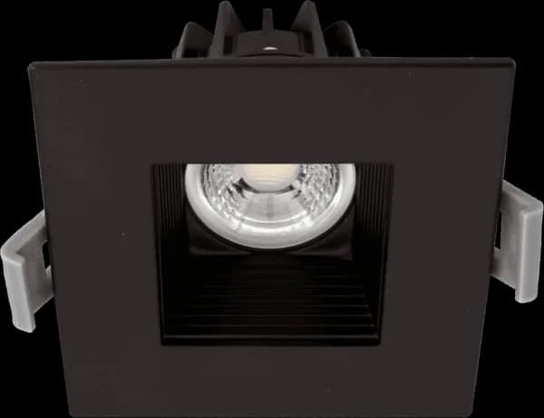 Votatec VO-SP2W8-120-D-5WAY/BK 2 Inch Square Black Baffle Regressed Downlight 8W 5CCT 120V — VOTATEC (8W, 50W)