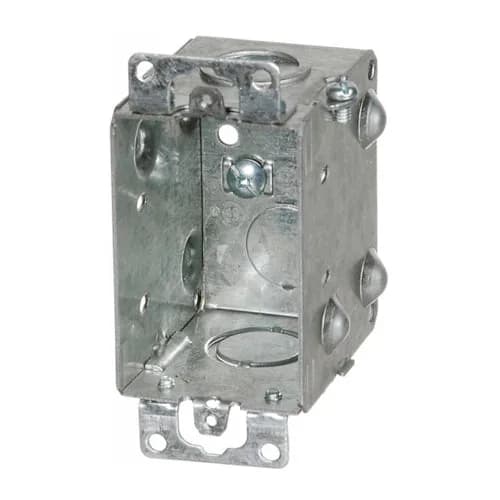 1104-K 2 1/2″ Deep device box with knockouts — Ortech (2in)