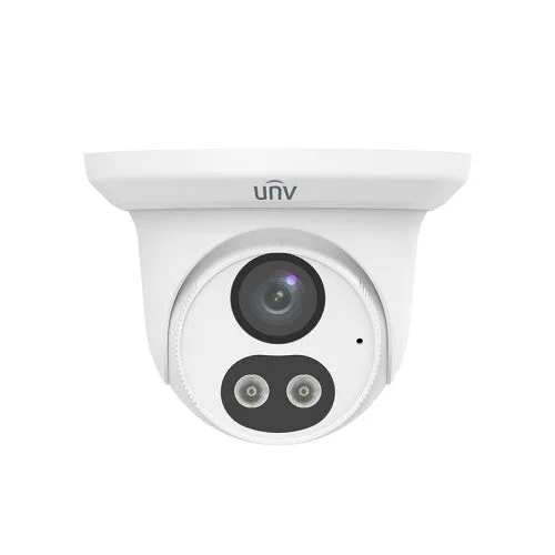Uniview Value Express camera kit - EC-T4F28M-DL Light 4MP Turret (2.8mm), NVR502-16B-P16 16ch POE NVR, HDD WD Purple 4TB 3.5' SATA3 — Certified (12W)