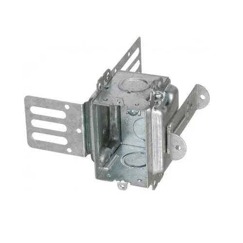 3104-KSSX 2 1/2″ Deep Gangable Steel Stud Box With Knockouts — Vista (2in, 8in)