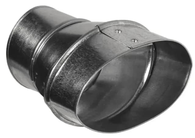 Panasonic FV-VS43R 4" Oval to 3" Duct Adaptor for WhisperValue Bathroom Fans — Panasonic (4in, 3in)
