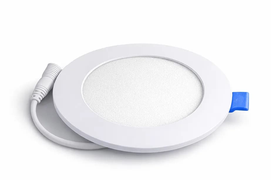 Panneau DEL mince Ecotek 4 po – 5CCT, 10W, 850 lumens, blanc — ECOTEK (10W, 2700K)