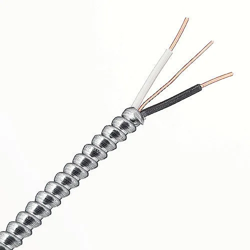 Southwire 55222875 AC90 12/2 Copper Armoured Cable - 75M Coil