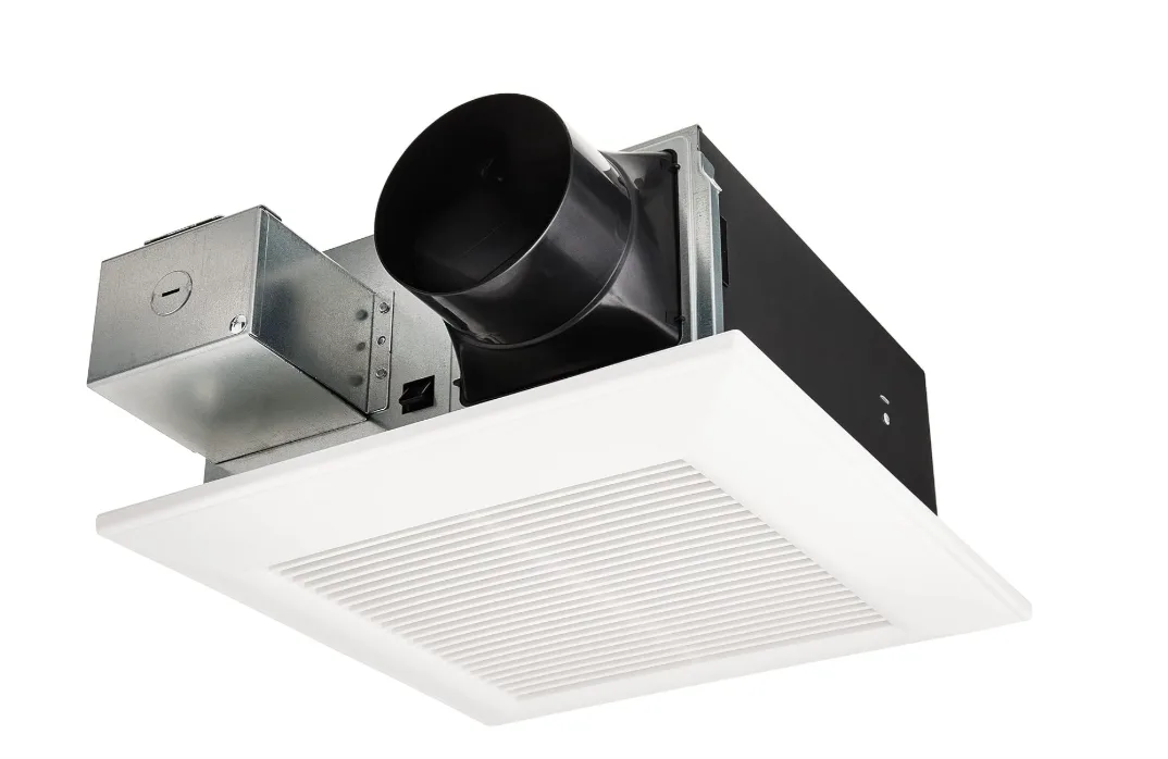 Panasonic FV-0511VF1 WhisperFit® DC Bathroom Fan – Pick-A-Flow® 50/80/110 CFM — Panasonic (8in, 4in)