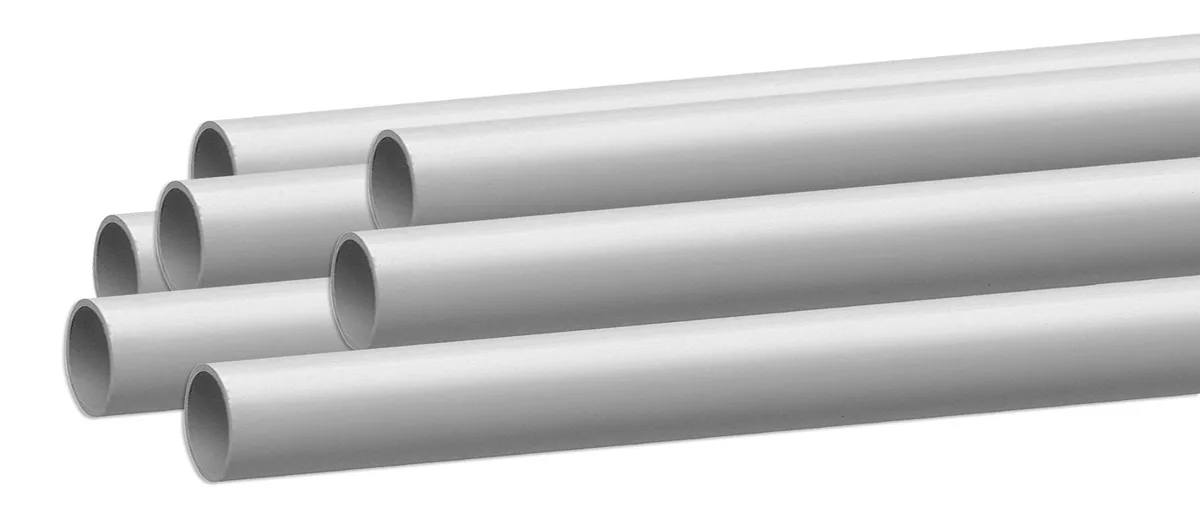 IPEX Scepter 032110 1 in. x 10 ft. Rigid PVC Conduit with Bell End, Grey