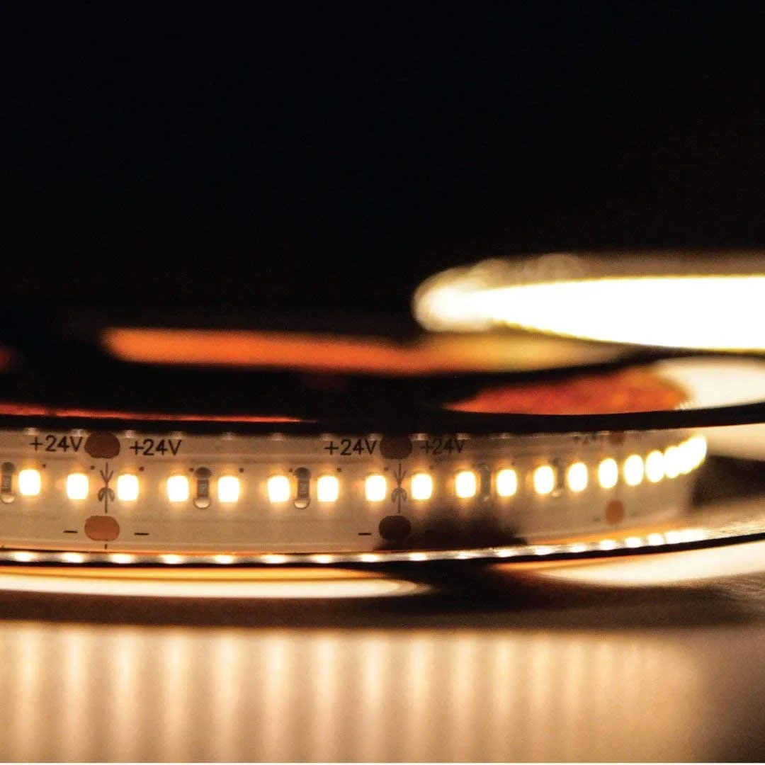 (5m) 24V SMD2216 3000K Flexible LED Strip Lights 600LEDs/Roll- UL Certified — Certified (4.8W, 3000K)