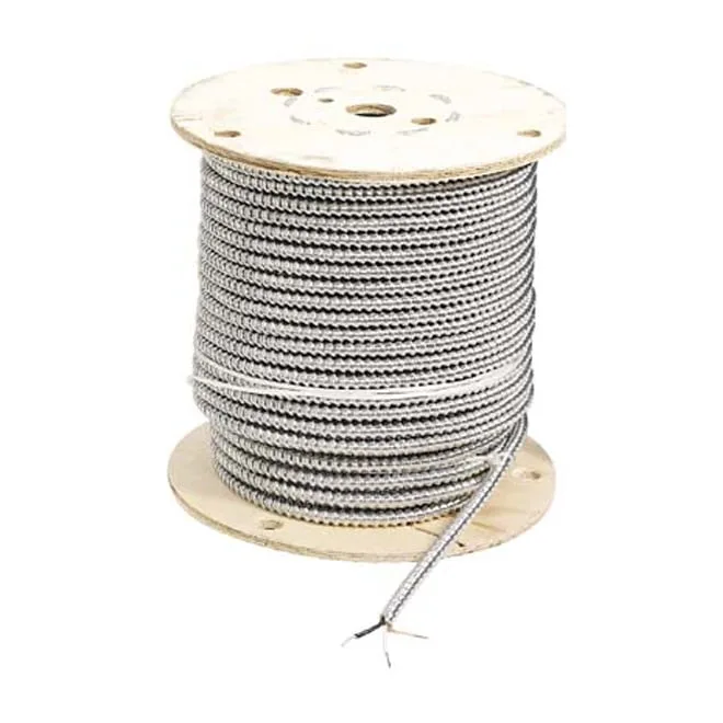 Southwire 55222675 AC90 14/2 Copper Armoured Cable - 75M Coil