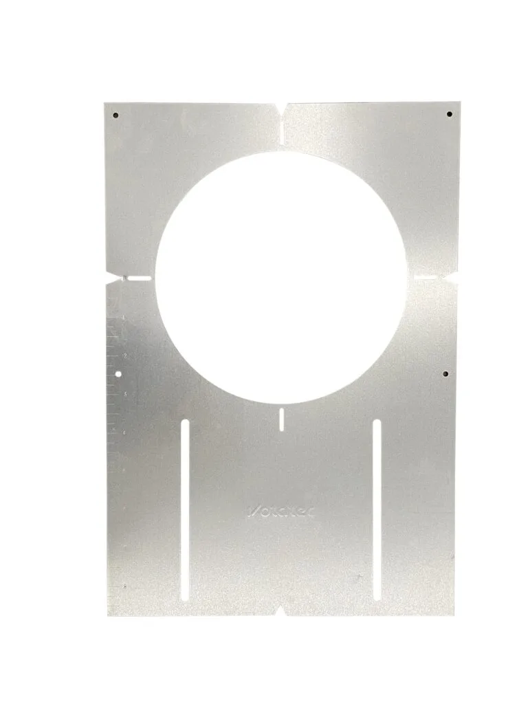 Votatec 6 Inch Galvanized Pot Light Mounting Plate — VOTATEC (6in, 22in)