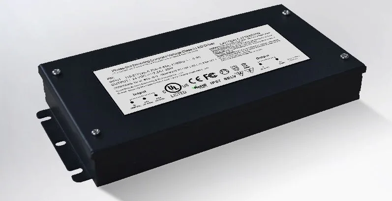 288W 24VDC Class 2 type Triac dimmable 100-277VAC constant voltage LED driver + PWM signal output — Certified (288W, 96W)