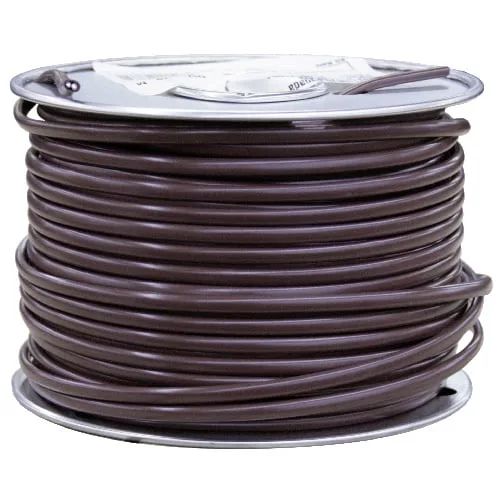 Southwire 55765875 18/2 FAS/LVT Thermostat Wire - Brown 75M