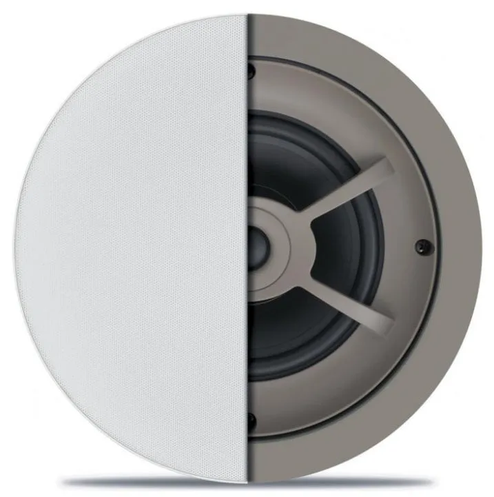 Protege Ceiling Speaker 6-1/2" Polypropylene Woofer & 3/4" Fixed Soft-Dome Tweeter. Pack of 4 — Proficient (1W, 75W)