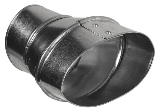 Panasonic FV-VS43R 4" Oval to 3" Duct Adaptor for WhisperValue Bathroom Fans — Panasonic (4in, 3in)