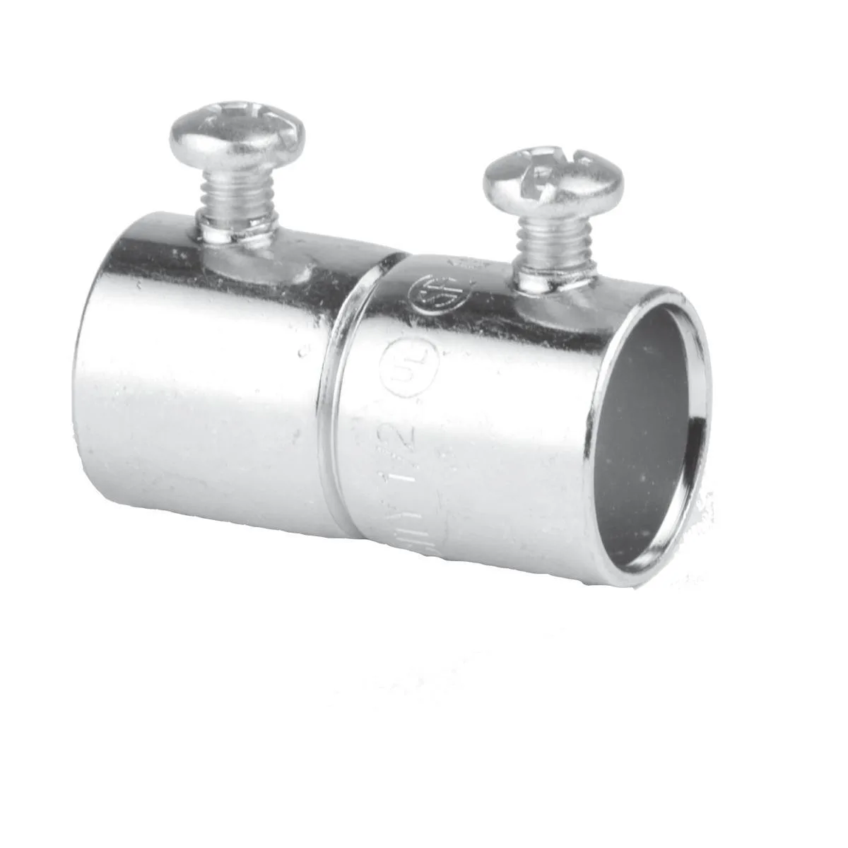 Iberville CI5504 1/2 in. EMT Set-Screw Coupling, Steel
