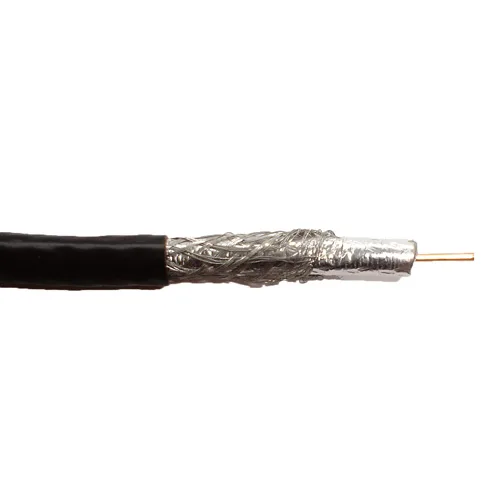 Provo 5600A RG6U Coaxial Cable FT4 - Black 300M